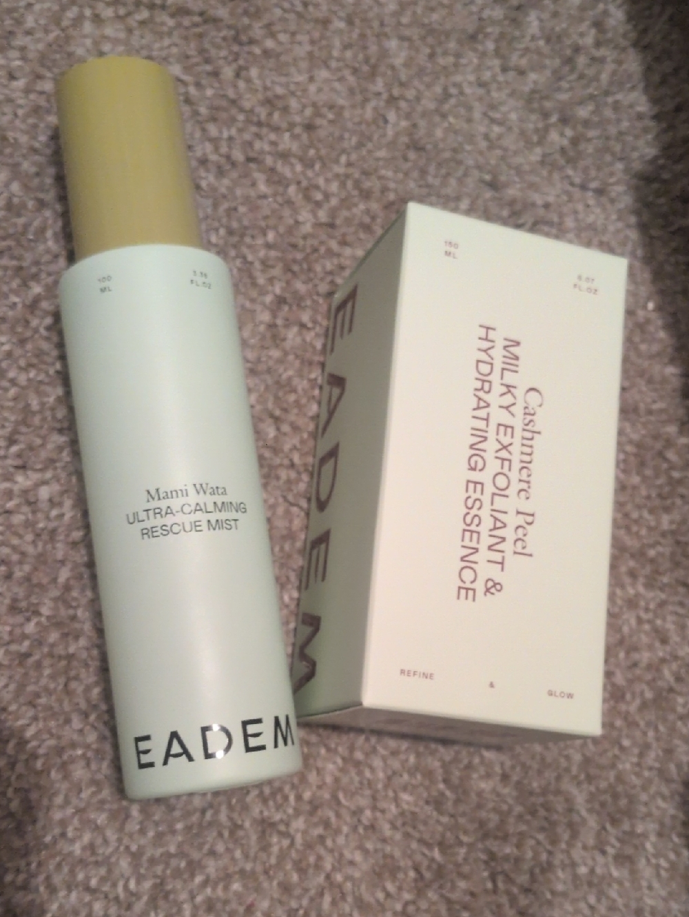 Eadem Mami Wata Ultra-Calming Rescue Mist And Cashmere Peel